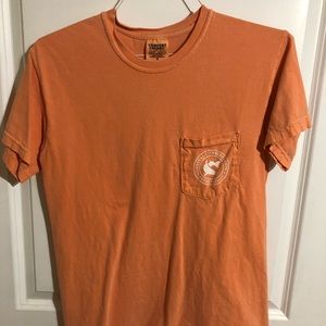 Men’s orange join CCA T-shirt Size small
